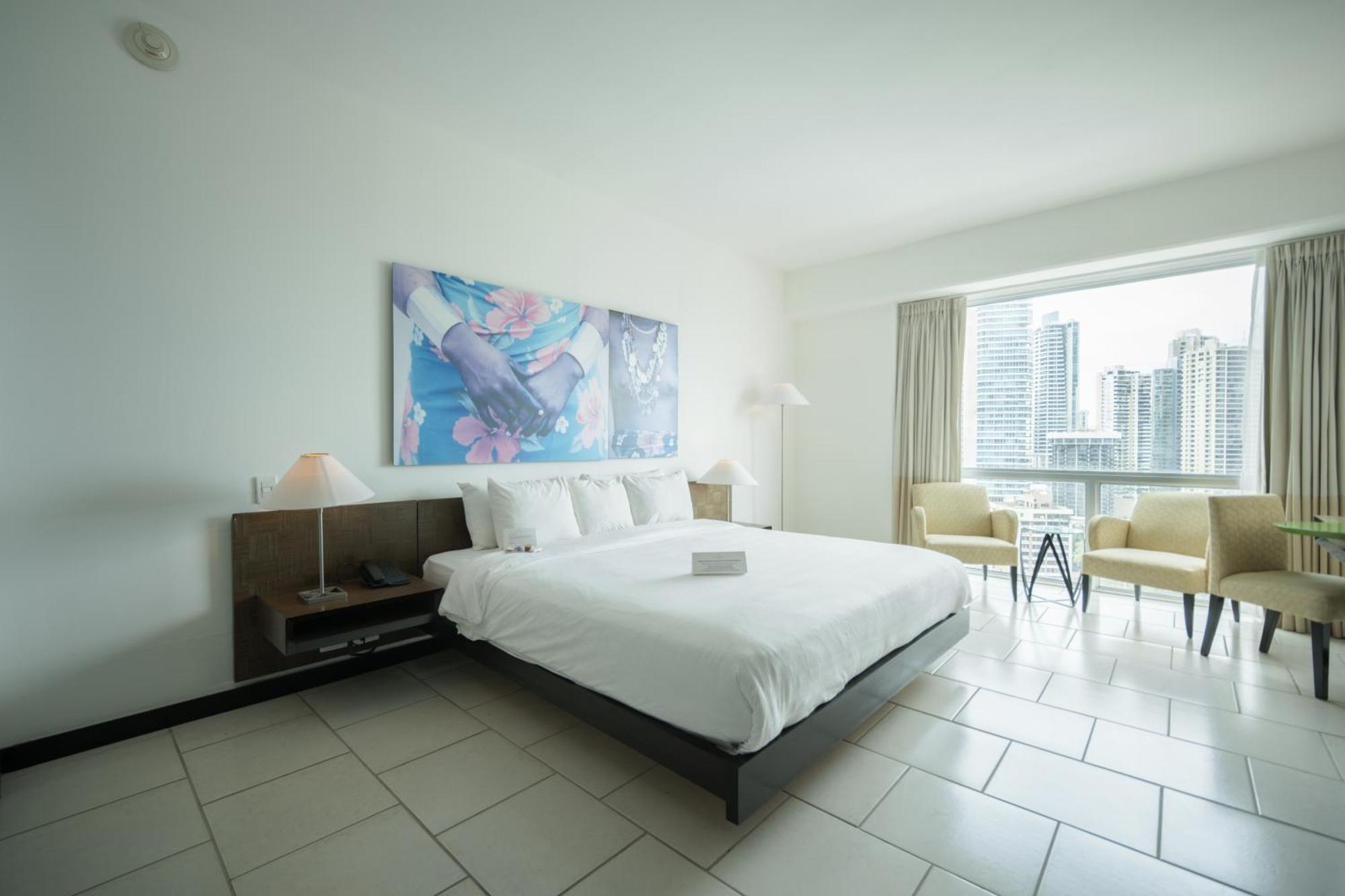 Decapolis Hotel פנמה סיטי מראה חיצוני תמונה A bedroom at the hotel